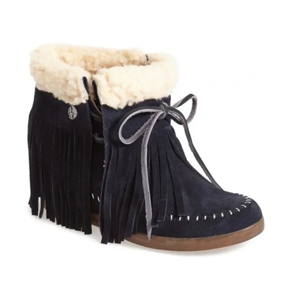 Koolaburra Shoes Koolaburra By Ugg Shearling Hidden Platform